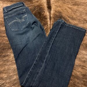 Wrangler Dark Blue Women's Boot Cut Jeans